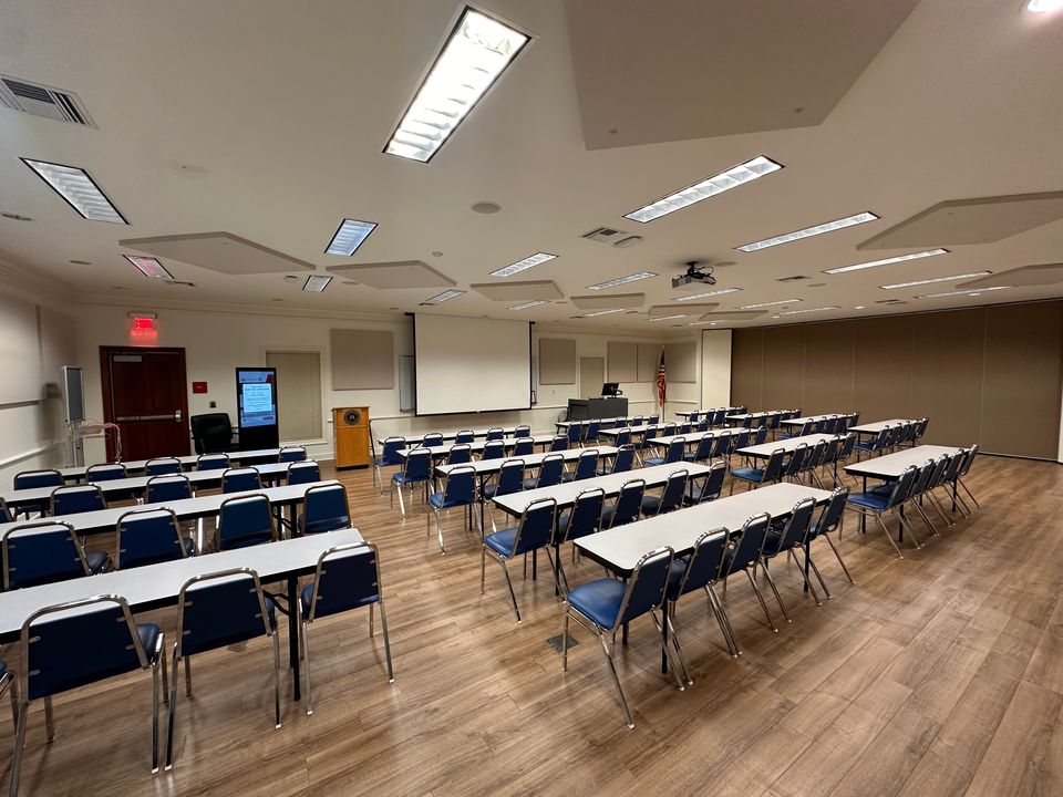 Classroom A at the Greater Baton Rouge Association of Realtors, the wide view